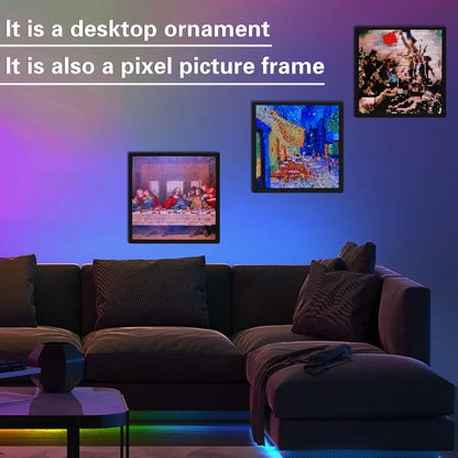 LED Pixel Display 64×64 RGB – Programmable Pixel Art Οθόνη με Bluetooth App