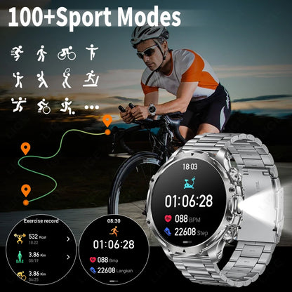 🔥 LIGE New Smart Watch 1.9” – Η Δύναμη στον Καρπό σου! 🔥