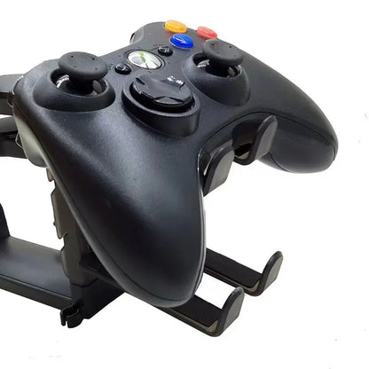2-in-1 Gaming Headphone & Gamepad Holder – Adjustable Desktop Stand for Headphones and Controller
