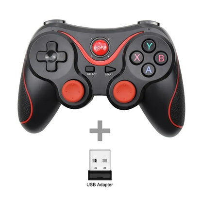 🎮 Terios T3/X3 Ασύρματο Bluetooth Gamepad | Universal Controller για PS3, Switch, Android, iOS & PC | Turbo, Δόνηση & 6-Axis Gyroscope