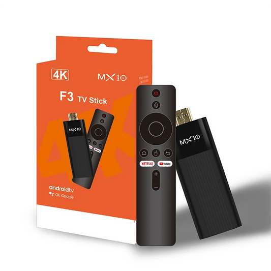 📺🔥 MX10-F3 TV Stick – Android 11, 4K Streaming, WiFi Dual-Band & 2GB+16GB Αποθήκευση 🎬