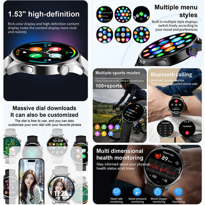 ⌚ 2025 New Smart Watch – Στυλ, Τεχνολογία & Απόδοση στον Καρπό σου! ⌚