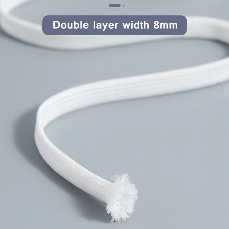 👟 Κλασικά Μαύρα & Άσπρα Επίπεδα Κορδόνια Παπουτσιών – Αντιολισθητικά & Ανθεκτικά