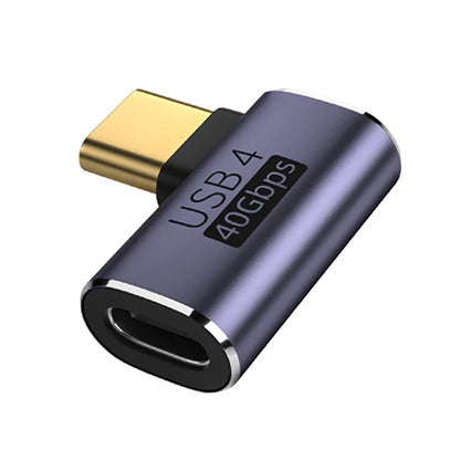 🔌⚡ NNBILI USB4.0 90° Type-C Adapter – 40Gbps, 100W PD, 8K60Hz ✨