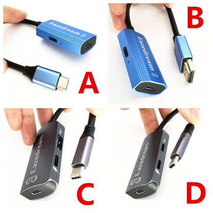 AR Glasses HUB – Multi-Device Adapter για Xreal, Rokid, Viture & Rayneo (4K / 100W)