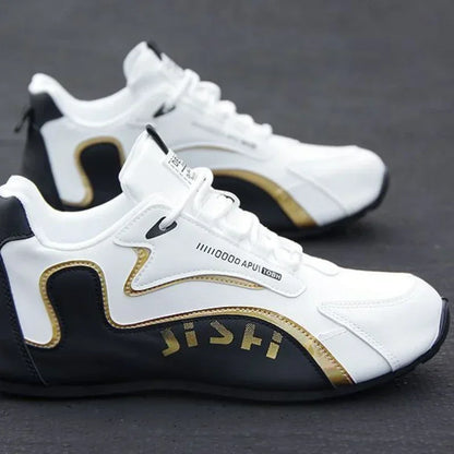 🔥👟 Ανδρικά PU Δερμάτινα Αδιάβροχα Sneakers 👟🔥