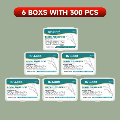 🦷 Dental Floss Sticks – 50/150/300/600/1000 Τεμάχια – Οδοντικό Νήμα Μίας Χρήσης για Στοματική Υγιεινή