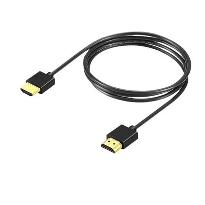 📺 Ultra Thin HDTV Cable OD 3.2mm | 4K@60Hz | HDMI 2.0 | Ελαφρύ & Ευέλικτο