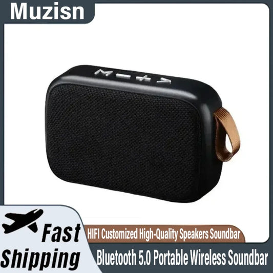 🔊🎶 Bluetooth 5.0 Φορητό Ασύρματο Soundbar – HiFi Ηχείο με 500mAh Μπαταρία 🔋 Για Indoor & Outdoor Χρήση