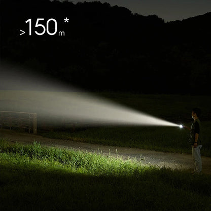 🔦 MIJIA Multifunctional Portable Flashlight – 1000 Lumens & 30H Αυτονομία