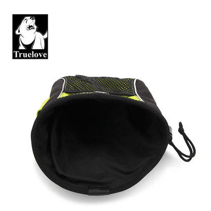Truelove Dog Treat Bag 🐶🎒 | Clip-On Pouch w/ Poop Bag Dispenser 💩 | Reflective & Travel-Ready ✨ | Training Belt Bag ✅