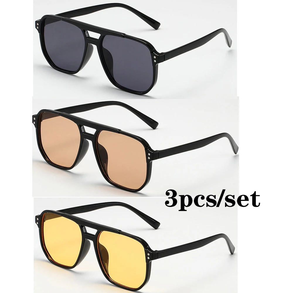 🕶️✨ Τετράγωνα Retro Polygon Sunglasses – Ανδρικά & Γυναικεία Vintage Γυαλιά Ηλίου 😎