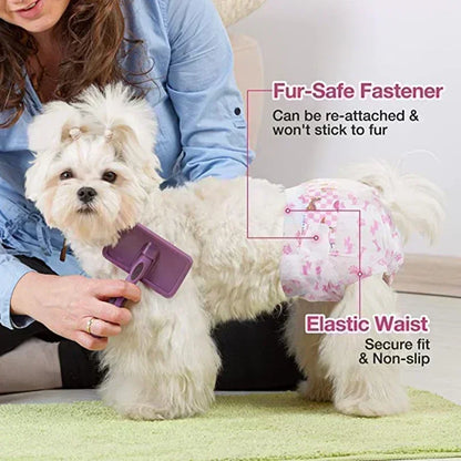 🐶 10τμχ Υπεραπορροφητικές Πάνες για Κατοικίδια – Super Absorbent Pet Diapers | Μίας Χρήσης, Αντιδιαρροϊκές & Άνετες για Σκύλους & Γάτες (Αρσενικά & Θηλυκά)