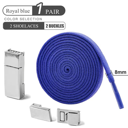 👟✨ Μαγνητικά No Tie Elastic Shoelaces – Ελαστικά Κορδόνια χωρίς Δέσιμο για Παιδιά & Ενήλικες 🚀