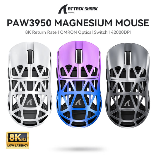 ⚔️ Attack Shark R2 Wireless Gaming Mouse – 8K Polling, 42.000 DPI, Magnesium Alloy 🖱️🔥 Hyperlight. Hyperspeed. Hyper-Precision. Το ultimate competitive mouse είναι εδώ.