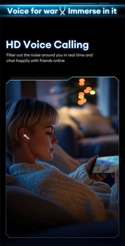 🎧 Lenovo XT53 Ασύρματα Bluetooth 5.4 Earbuds – Gaming Mode, LED Display & Αυτονομία έως 26 Ώρες
