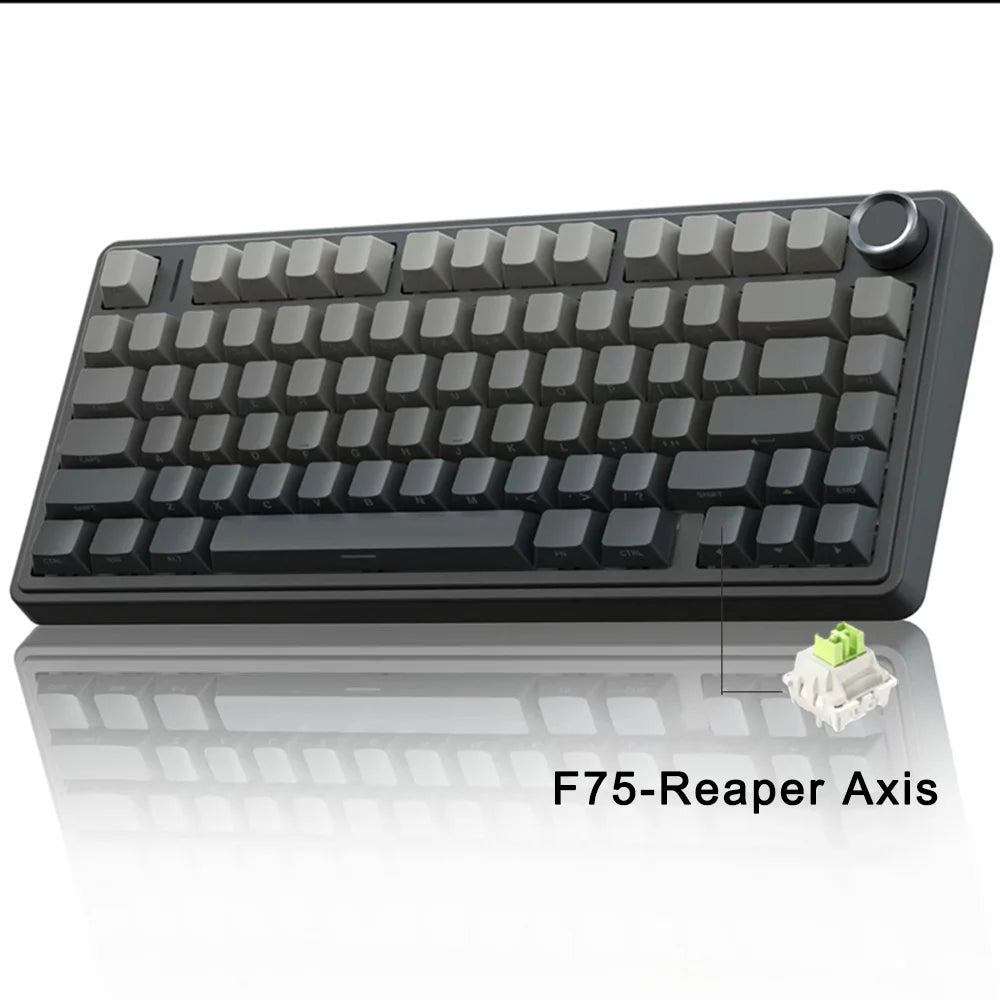 AULA F75 Gaming Mechanical Keyboard RGB – 75% Wireless Layout
