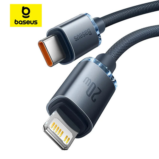 ⚡📱 Baseus USB Type-C PD 20W/27W Καλώδιο – Γρήγορη & Σταθερή Φόρτιση για iPhone