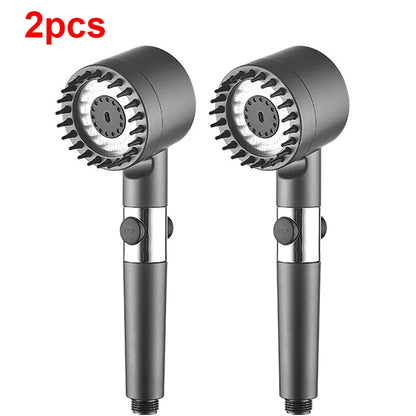 🚿 3 Modes High Pressure Shower Head – Ντους Υψηλής Πίεσης με Ενσωματωμένο Φίλτρο, Διακόπτη ON/OFF & Massage Spa Λειτουργία