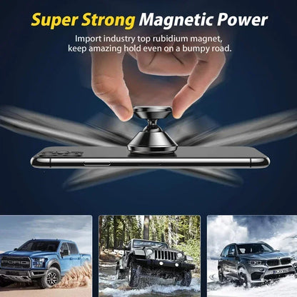 📱🧲 Μαγνητική Βάση Κινητού για Αυτοκίνητο – Universal Car Phone Holder (Περιστρεφόμενη ή Σταθερή) 🚗