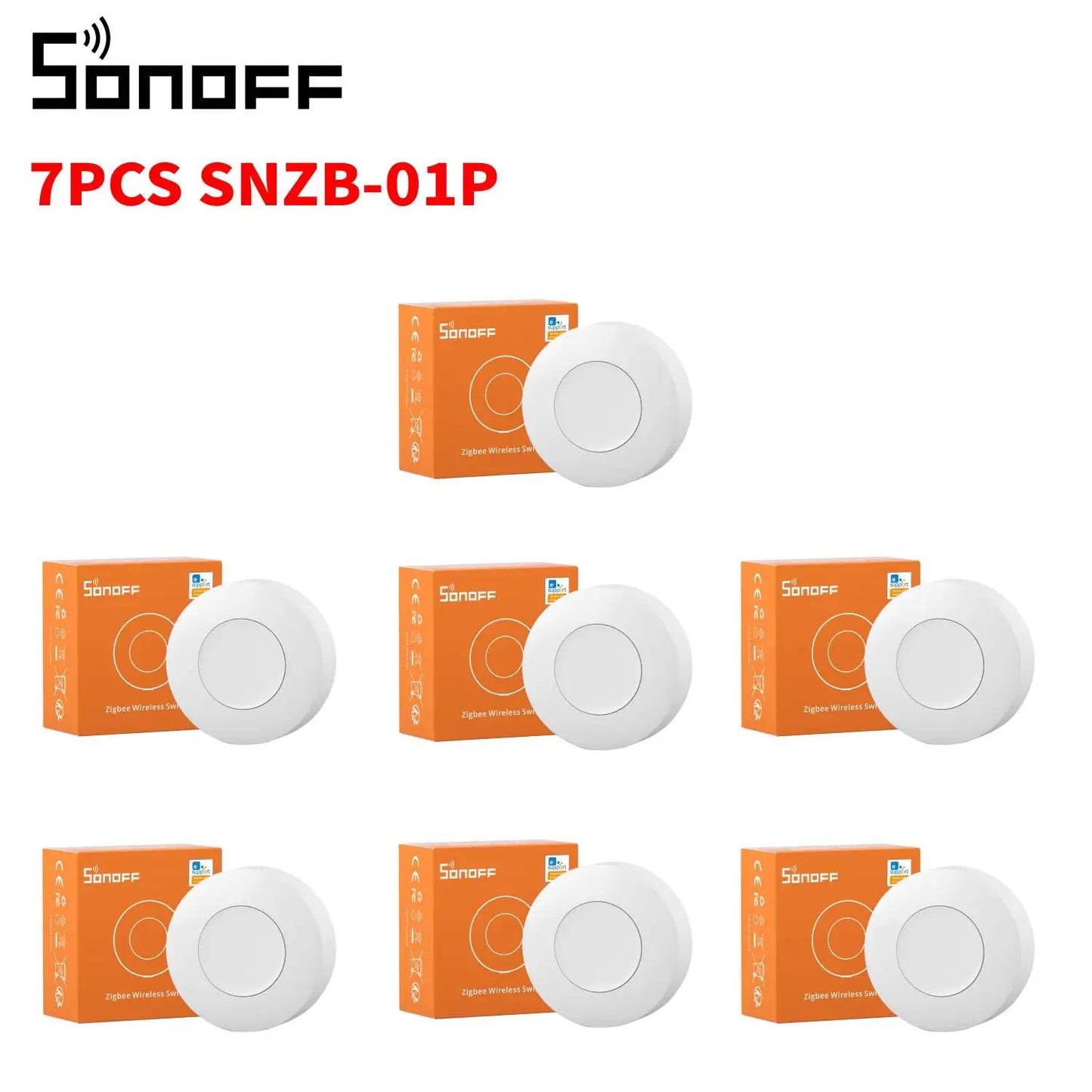 SONOFF SNZB-01P Zigbee Smart Button – Wireless Switch for Smart Home