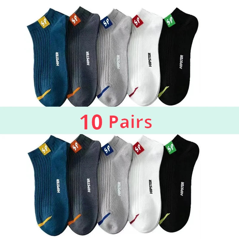 🧦👟 5 Ζευγάρια Ανδρικές SP Short Socks – Άνετες & Αντιιδρωτικές