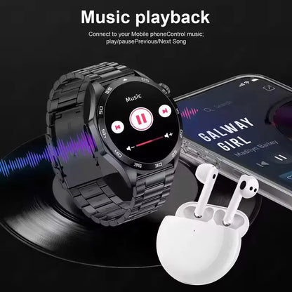 ⌚ 2025 New Men's Smart Watch - AMOLED | GPS | BT Call | NFC