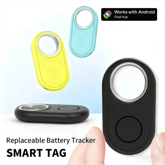 📍 GPS Tracker for Android Devices | Smart Tag Locator | Works with Google’s Find My Device App | Pet, Key & Phone Finder