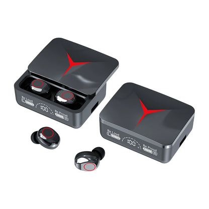 🎧 M90 TWS Touch Display Earphones Bluetooth Wireless Gaming | HiFi Ήχος | Noise-Cancelling Μικρόφωνο | Αθλητικά & Esports 🎮🎵