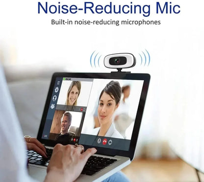 🎥✨ Full HD 4K/2K/1080P Webcam – Με Wide-Angle Φακό & Μικρόφωνο 🎤💻
