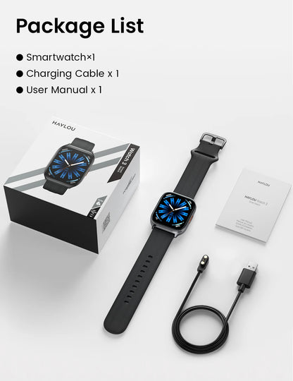 HAYLOU Watch 3 AMOLED Smartwatch με Voice Calling