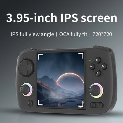 ANBERNIC RG CubeXX Retro Handheld Game Console – IPS 3.95” 720×720 | Linux 64bit | Wi-Fi & Bluetooth