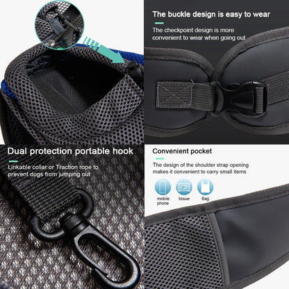 🎒🐾 Pet Carrier Sling Bag – Φορητή Τσάντα Ώμου για Μικρούς Σκύλους & Γάτες 🐶🐱 Ιδανική για βόλτες, ταξίδια και καθημερινές εξορμήσεις – με στυλ & άνεση!