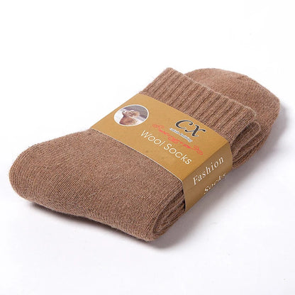 🧦Χειμερινές Κάλτσες Merino Wool – Extra Παχιές & Ζεστές για Άνδρες & Γυναίκες ❄️🔥
