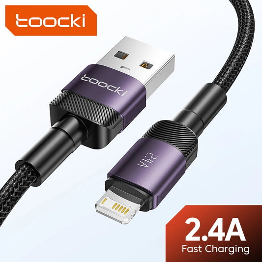 ⚡📱 Toocki USB Cable – Καλώδιο Φόρτισης & Δεδομένων για iPhone / iPad