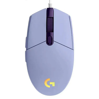 🎮 Logitech G102 RGB Wired Gaming Mouse – 8000 DPI, Rainbow Light Effects, USB για PC/Mac 💡 Ακρίβεια, στυλ & αξιοπιστία Logitech – ιδανικό για gamers & creators