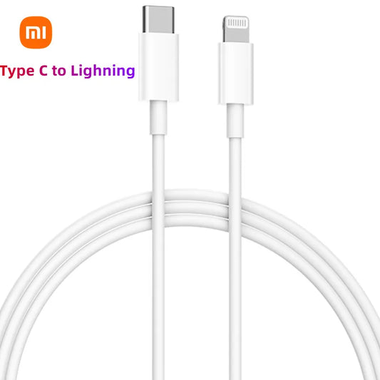 ⚡🔌 Xiaomi USB-C to Lightning Cable – PD 27W/20W Fast Charging για iPhone & iPad 📱