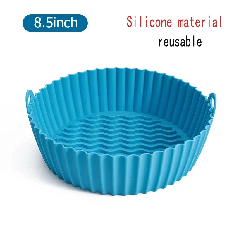 🍟 50τμχ Χαρτιά Air Fryer Μίας Χρήσης – Αντικολλητικά, Ανθεκτικά & Ανθεκτικά στη Θερμότητα 🧾🔥