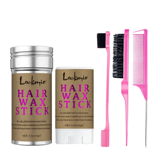 💇‍♀️✨ LOCKMIO Hair Wax Stick – Κατά του Frizz & για Τέλειο Styling 🎯