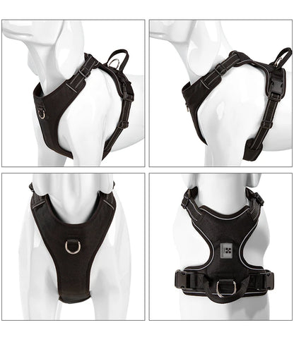 🐾✨ Personalized No-Pull Dog Harness – Αντανακλαστικό, Άνετο & Ρυθμιζόμενο 💪🐶 Περίπατοι χωρίς τράβηγμα, με στυλ και ασφάλεια – για κάθε μέγεθος σκύλου!
