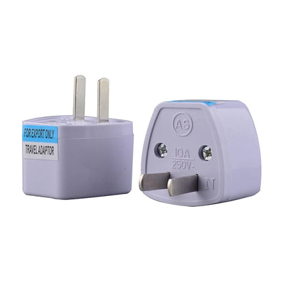 Universal Plug Adapter 🌍🔌 | US/UK/AU to EU 🇺🇸➡️🇪🇺 | 2-Pin Power Converter ⚡ | Travel Charger ✅
