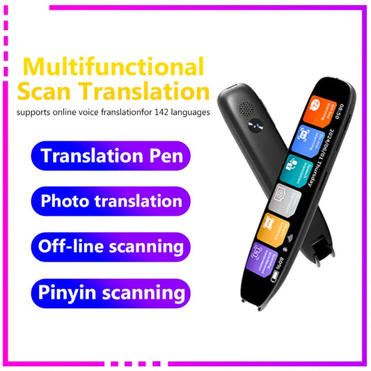 ✏ Reading Pen for Dyslexia & Translation Pen Scanner – 142 Γλώσσες, Μετάφραση & Ανάγνωση 📚🌍
