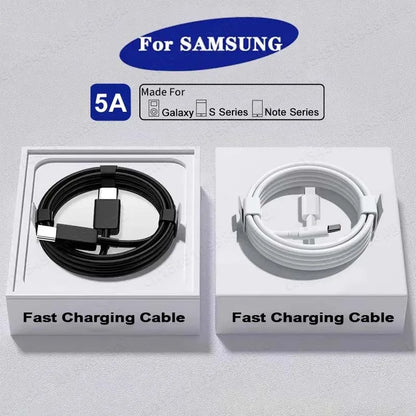 ⚡ 2PCS PD 45W USB-C Cable – Super Fast Charging για Samsung, iPhone 15, Xiaomi, Huawei & MacBook