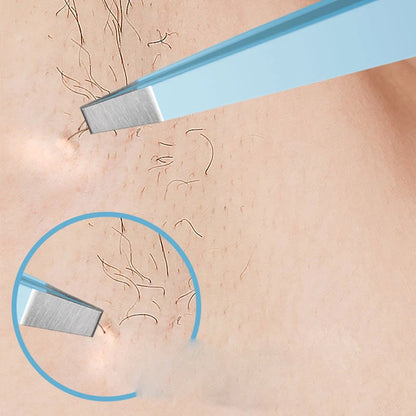 ✨ HUAZDS Τσιμπιδάκι Φρυδιών – Χρωματιστό Ανοξείδωτο για Αφαίρεση Λεπτών Τριχών 👁️