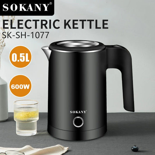 💧⚡ Houselin Electric Kettle 0.5L – Μικρός, Γρήγορος & Ασφαλής Βραστήρας! ⚡💧  Houselin Electric Kettle – 0.5L