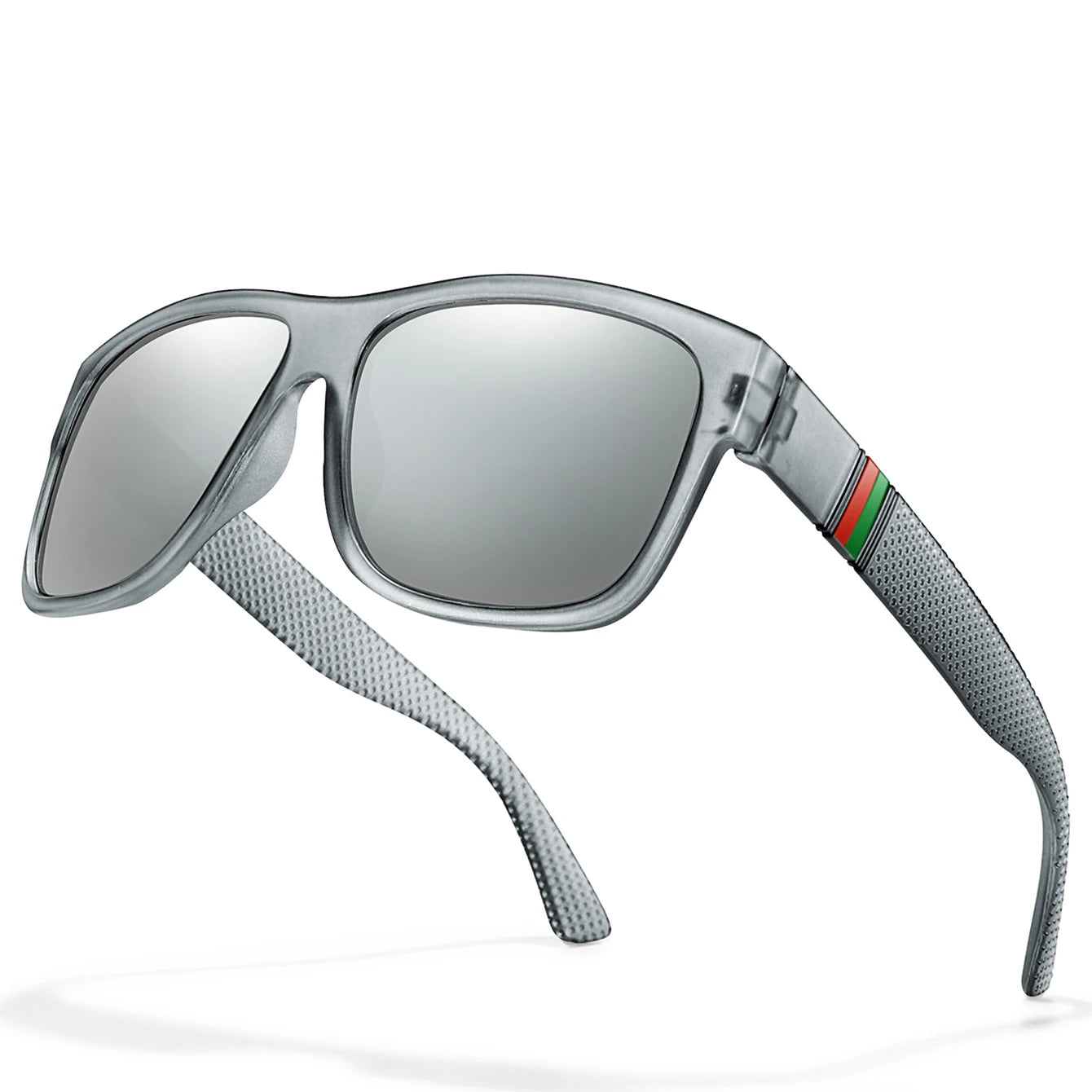 🕶️☀️ Κλασικά Ανδρικά Polarized Γυαλιά Ηλίου – Τετράγωνος Σκελετός, UV400 Προστασία & Vintage Στυλ 🚴‍♂️🎣