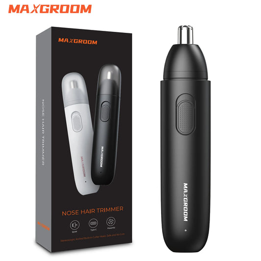 👨‍🦱 MAXGROOM Επαναφορτιζόμενο Trimmer για Τρίχες Μύτης & Φρυδιών