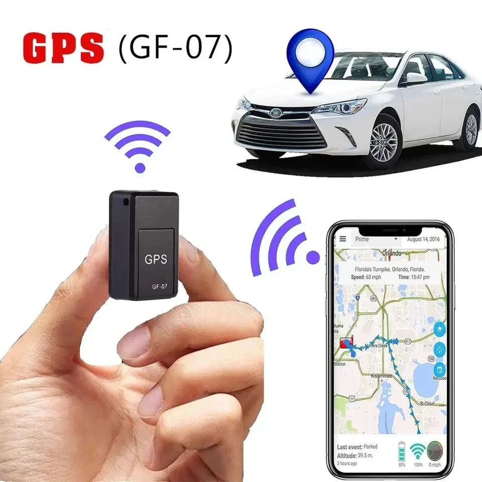 📍 GF07 Mini GPS Tracker – Mini Συσκευή Εντοπισμού Θέσης & Καταγραφής Ήχου με Real-Time Παρακολούθηση για Αυτοκίνητο, Μοτοσικλέτα ή Αντικείμενα