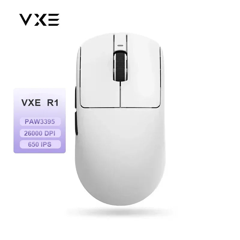 🎮 VXE Dragonfly R1 Pro MAX – Ασύρματο Gaming Mouse 3-Mode με PAW3395 Sensor