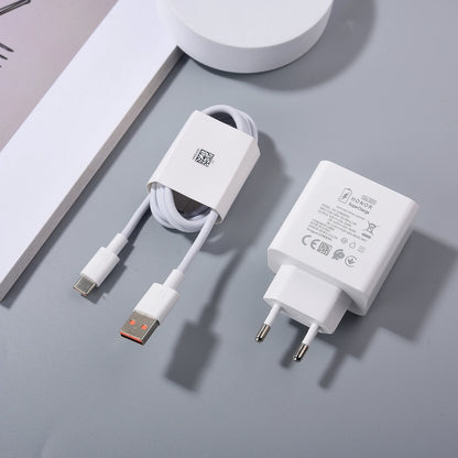 ⚡🔌 Honor 66W SuperCharge Plug 🚀 (EU/US + 6A USB-C Cable)